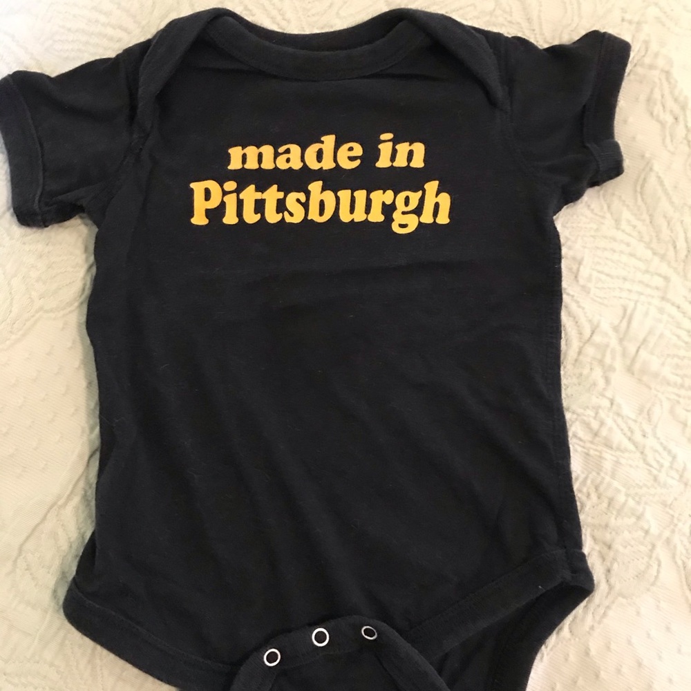 Pittsburgh onesie